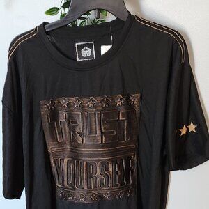 Embossed Graphic Rugged Tee